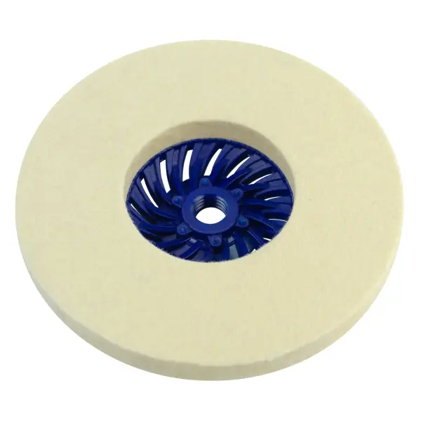 Круг торцевой полировальный войлочный  d125*10*М14, 0,4 г/см3